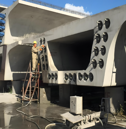 河东压浆料施工流程及注意事项